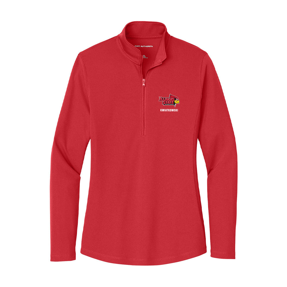 Illinois State - NCAA Football : Chase Kwiatkowski - Women's Lightweight Quarter Zip Jacket-0