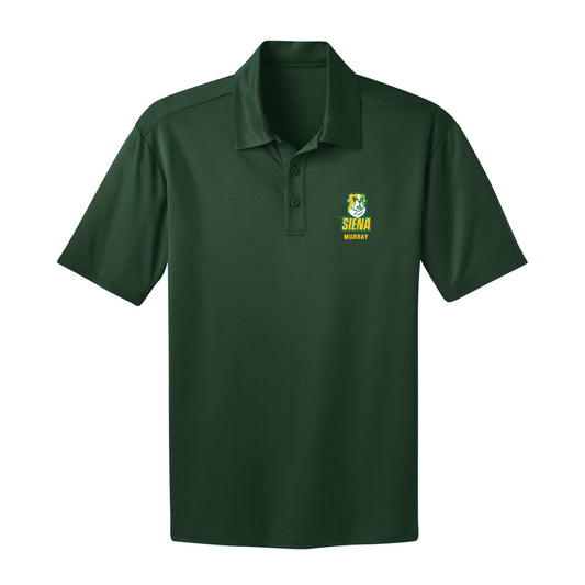 Siena - NCAA Men's Basketball : Danny Murray - Activewear Polo Shirt-0