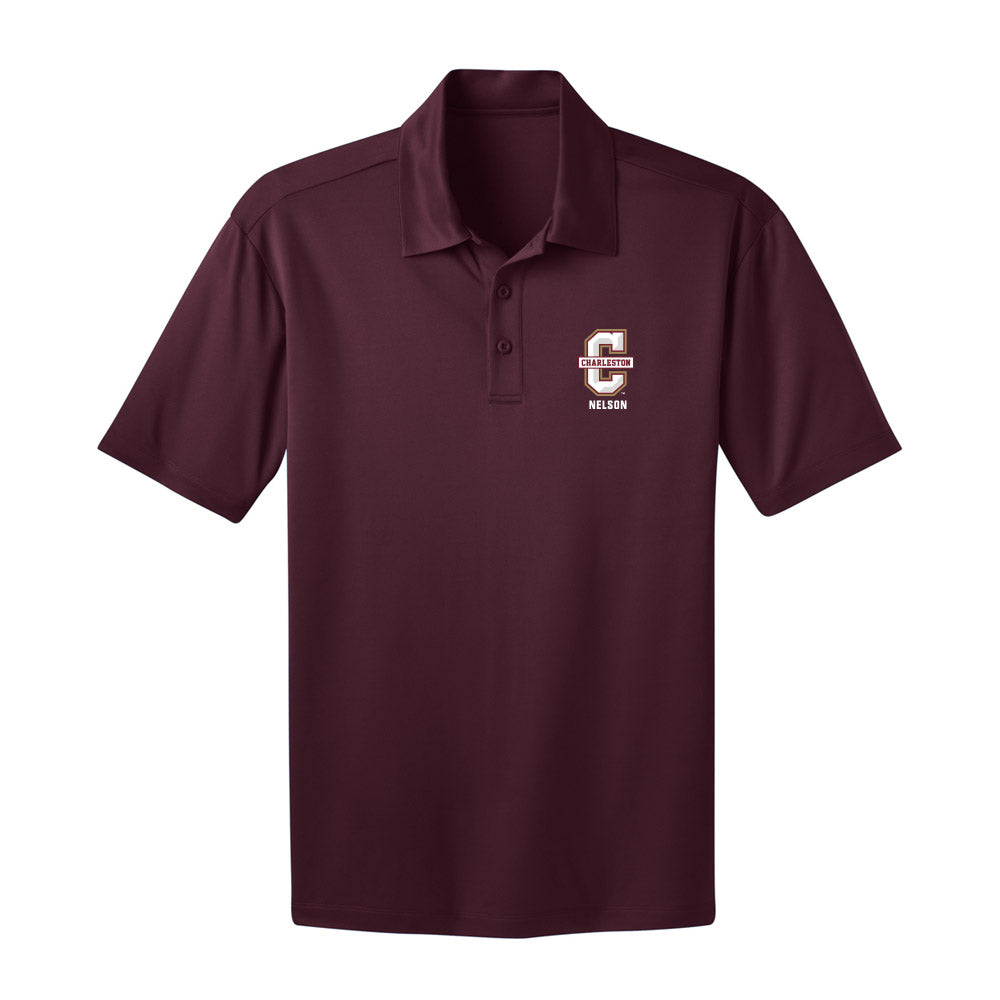 Charleston - NCAA Women's Soccer : chloe nelson - Activewear Polo Shirt-0