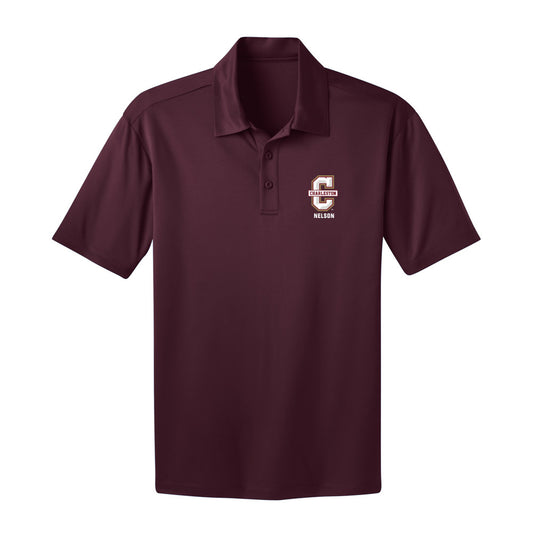 Charleston - NCAA Women's Soccer : chloe nelson - Activewear Polo Shirt-0