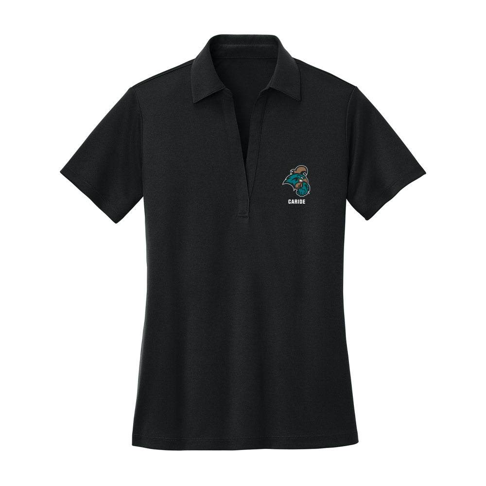 Coastal Carolina - NCAA Men's Soccer : Mateo Caride - Women's Activewear Polo Shirt-0