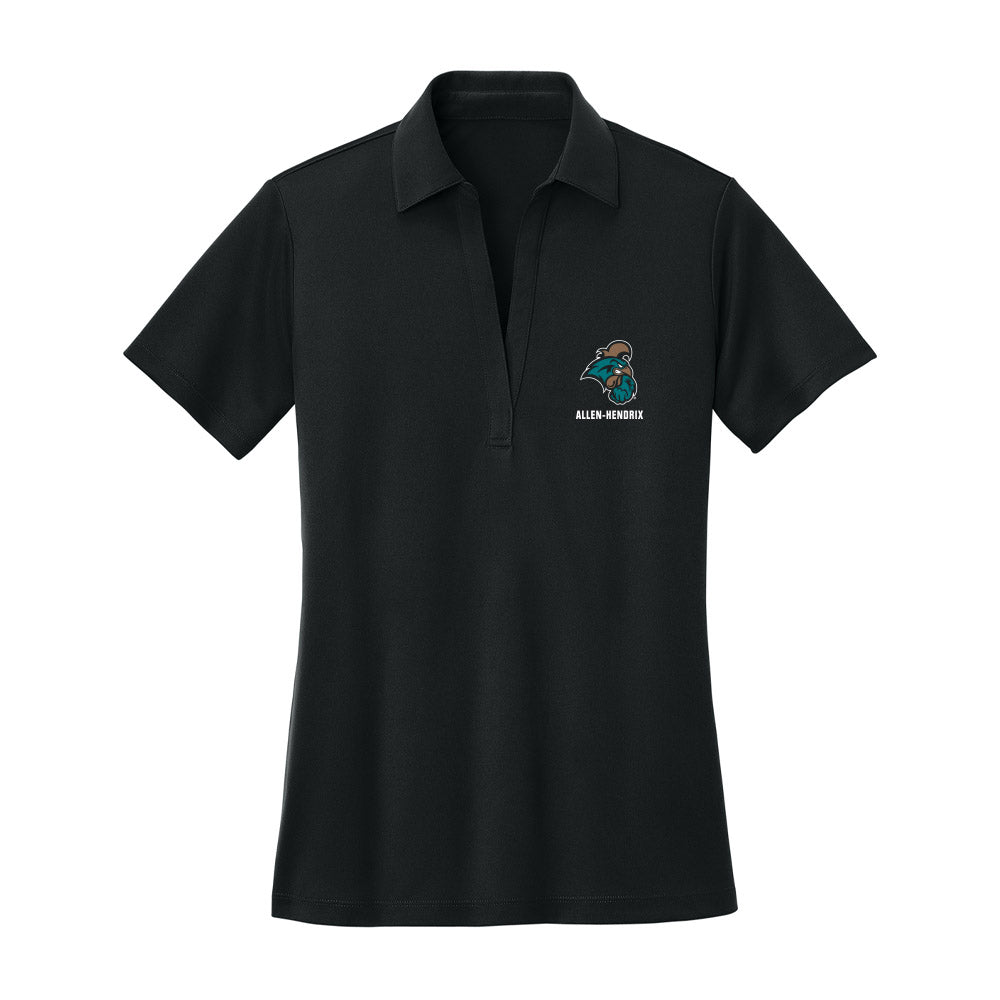Coastal Carolina - NCAA Football : Jaden Allen-Hendrix - Women's Activewear Polo Shirt-0