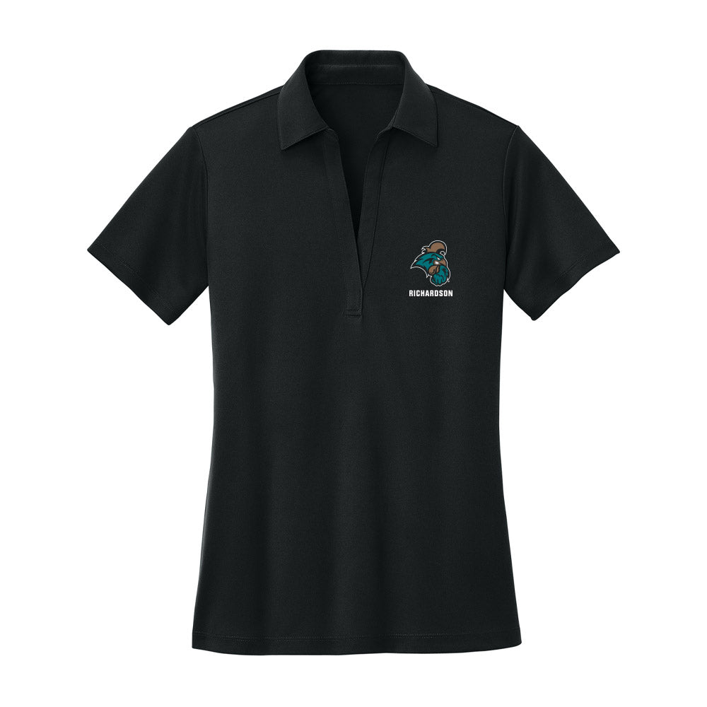 Coastal Carolina - NCAA Football : Daughtry Richardson - Women's Activewear Polo Shirt-0
