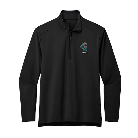 Coastal Carolina - NCAA Women's Basketball : Audrey Beyer - Premium Quarter Zip Jacket-0