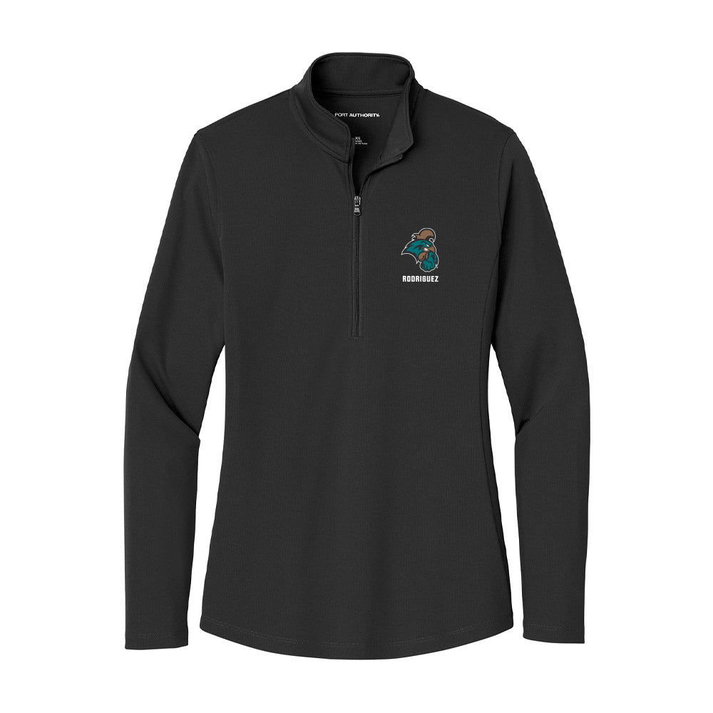 Coastal Carolina - NCAA Women's Soccer : Corinne Rodriguez - Women's Lightweight Quarter Zip Jacket-0