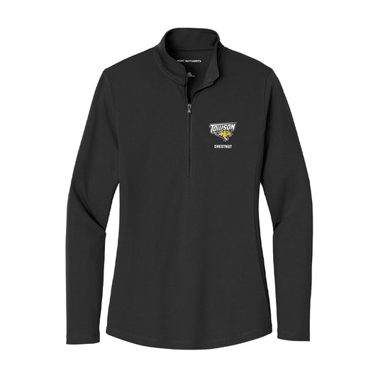 Towson - NCAA Football : Seth Chestnut - Women's Lightweight Quarter Zip Jacket-0