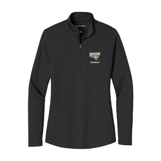 Towson - NCAA Women's Soccer : Sofia Rosenblatt - Women's Lightweight Quarter Zip Jacket-0