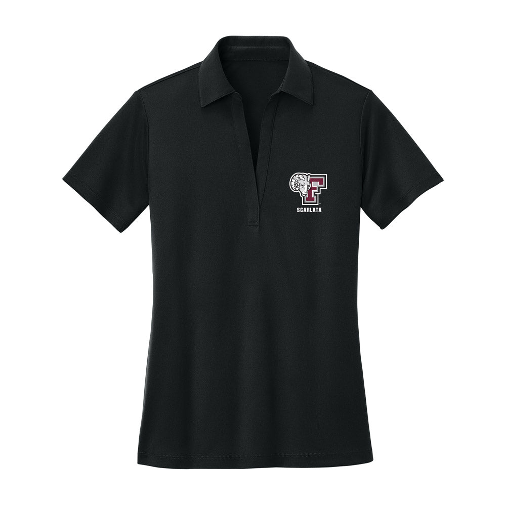 Fordham - NCAA Baseball : Anthony Scarlata - Women's Activewear Polo Shirt-0