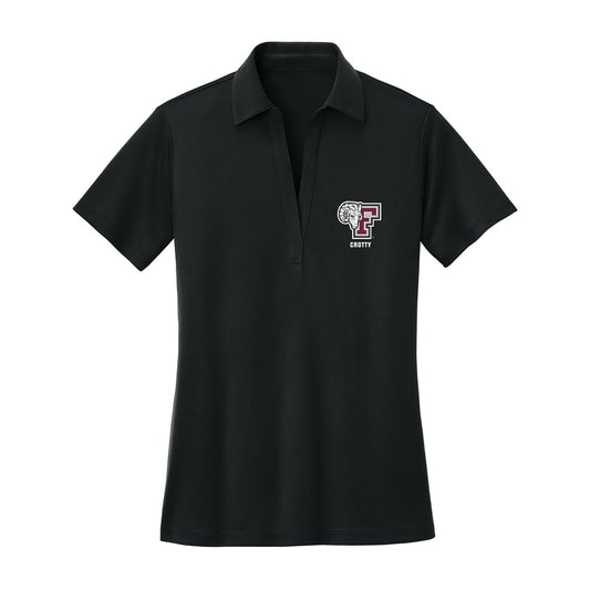 Fordham - NCAA Men's Basketball : Aidan Crotty - Women's Activewear Polo Shirt-0