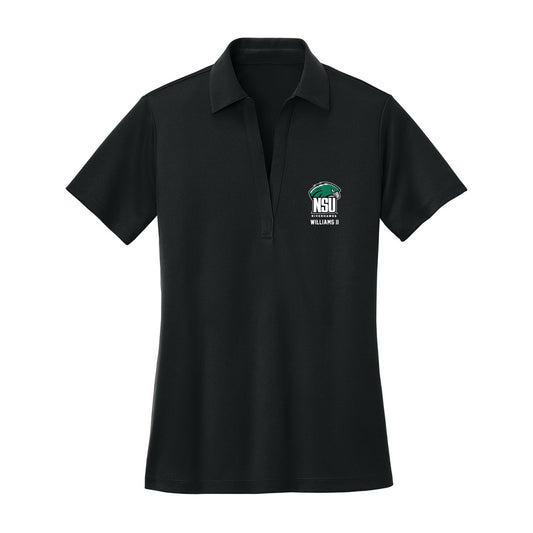 Northeastern State - NCAA Football : Vincent Williams II - Women's Activewear Polo Shirt-0
