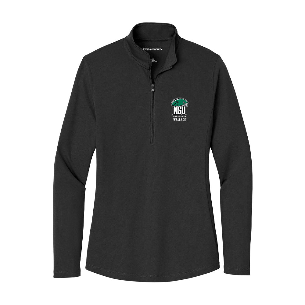 Northeastern State - NCAA Women's Soccer : Bailey Wallace - Women's Lightweight Quarter Zip Jacket-0