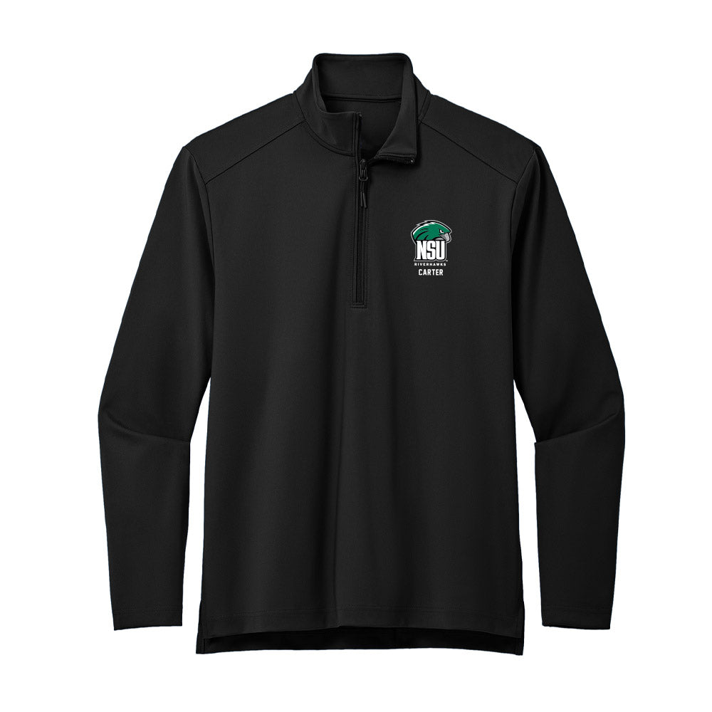 Northeastern State - NCAA Baseball : Cameron Carter - Premium Quarter Zip Jacket-0
