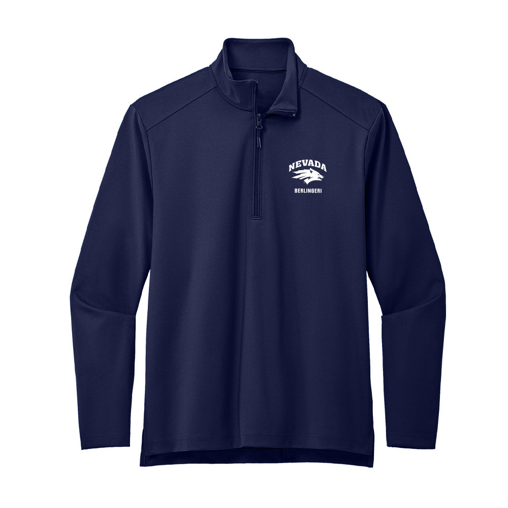 Nevada - NCAA Softball : Ainsley Berlingeri - Premium Quarter Zip Jacket-0