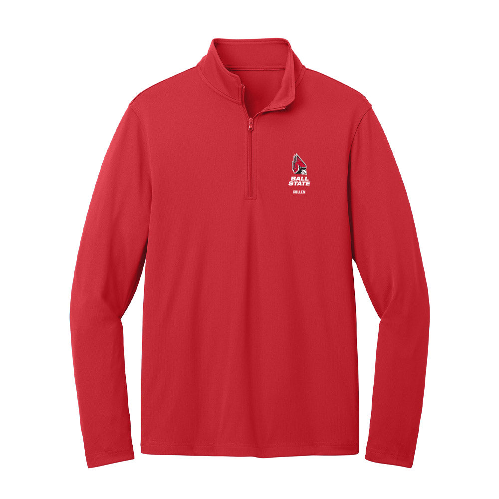 Ball State - NCAA Softball : Ayvah Cullen - Lightweight Quarter Zip Jacket-0