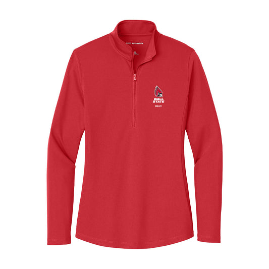 Ball State - NCAA Women's Basketball : Helen Holley - Women's Lightweight Quarter Zip Jacket-0