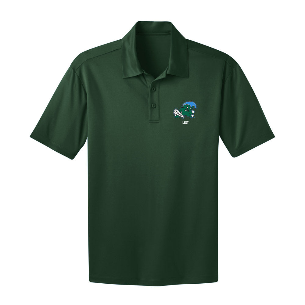 Tulane - NCAA Women's Volleyball : Chloe List - Activewear Polo Shirt-0