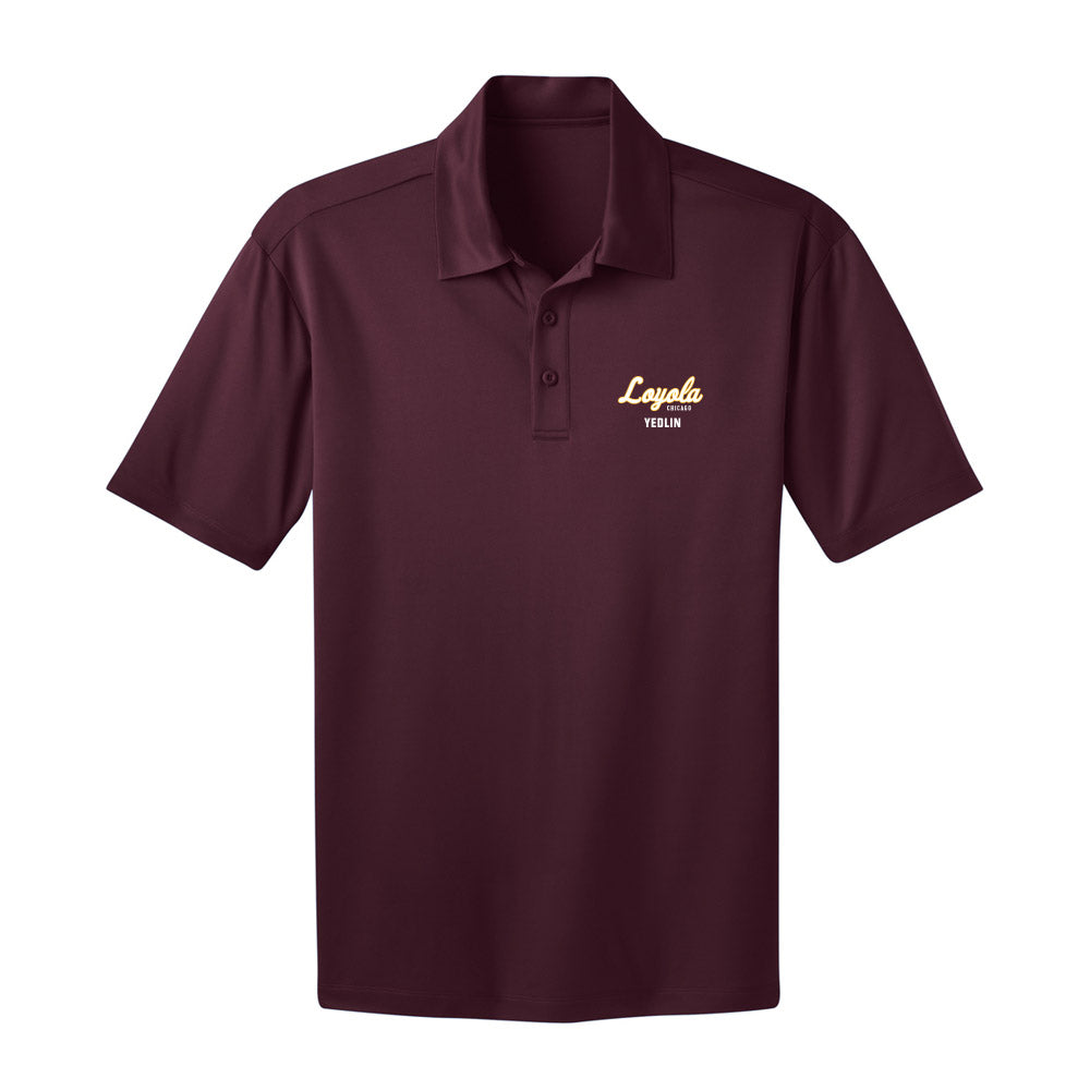 Loyola - NCAA Men's Soccer : Ori Yedlin - Activewear Polo Shirt-0