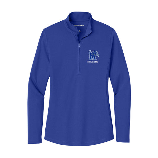 Memphis - NCAA Men's Soccer : Jason Guerrero-Blanco - Women's Lightweight Quarter Zip Jacket-0