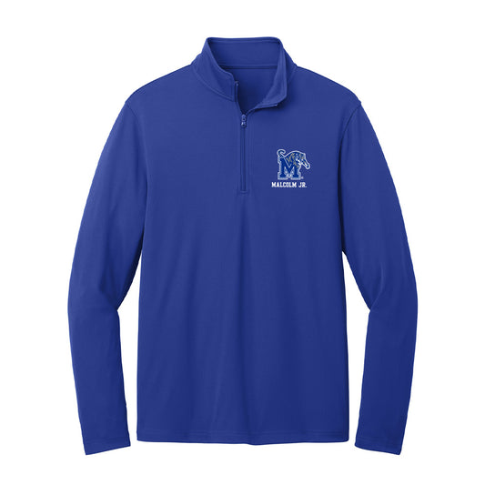 Memphis - NCAA Football : Darius Malcolm Jr. - Lightweight Quarter Zip Jacket-0