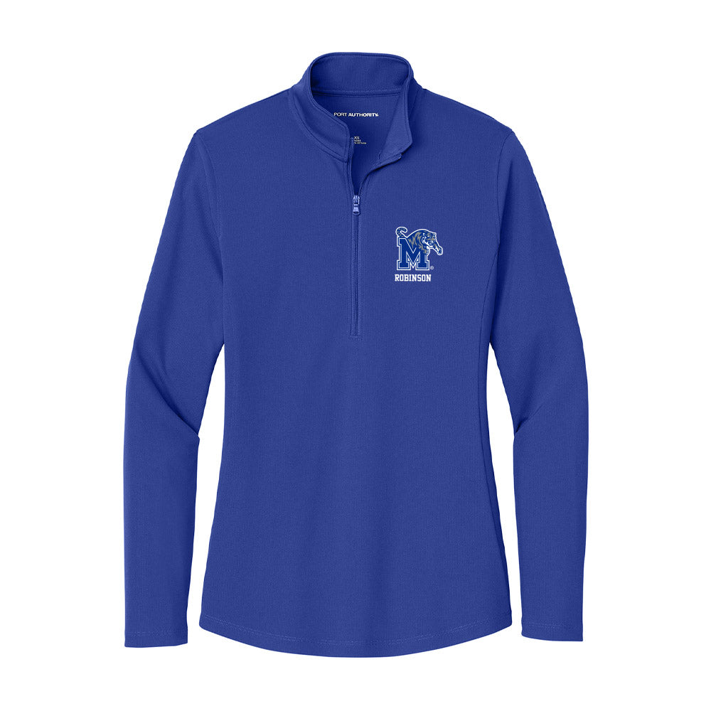 Memphis - NCAA Baseball : Caden Robinson - Women's Lightweight Quarter Zip Jacket-0