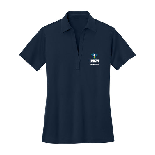 UNC Wilmington - NCAA Beach Volleyball : Hannah Parkinson - Women's Activewear Polo Shirt-0