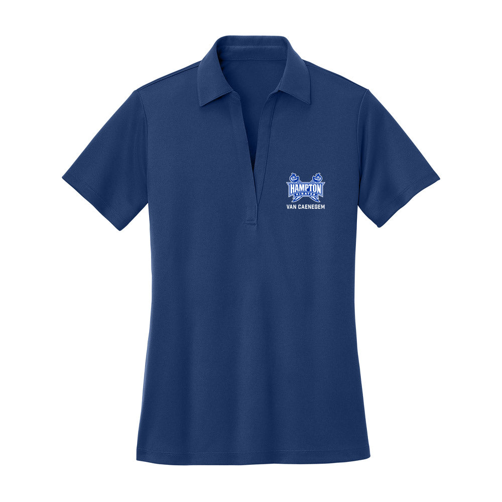 Hampton - NCAA Women's Soccer : Ellen Van Caenegem - Women's Activewear Polo Shirt-0
