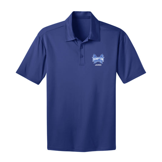 Hampton - NCAA Women's Track & Field : Danielle James - Activewear Polo Shirt-0