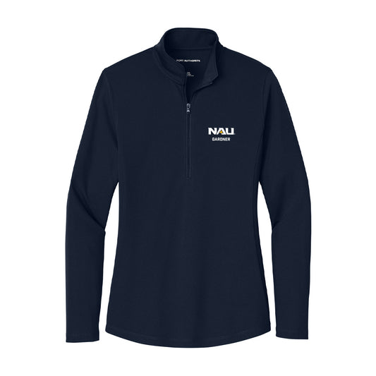 Northern Arizona - NCAA Football : Braylon Gardner - Women's Lightweight Quarter Zip Jacket-0
