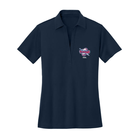 Detroit Mercy - NCAA Men's Track & Field : David Keel - Women's Activewear Polo Shirt-0