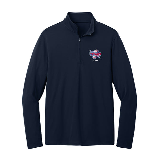 Detroit Mercy - NCAA Women's Track & Field : Jada Clark - Lightweight Quarter Zip Jacket-0
