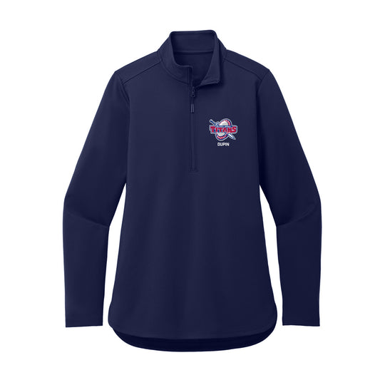 Detroit Mercy - NCAA Women's Fencing : Shana Dupin - Women's Premium Quarter Zip Jacket-0