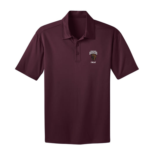 Montana - NCAA Men's Track & Field : Rowan Finlay - Activewear Polo Shirt-0