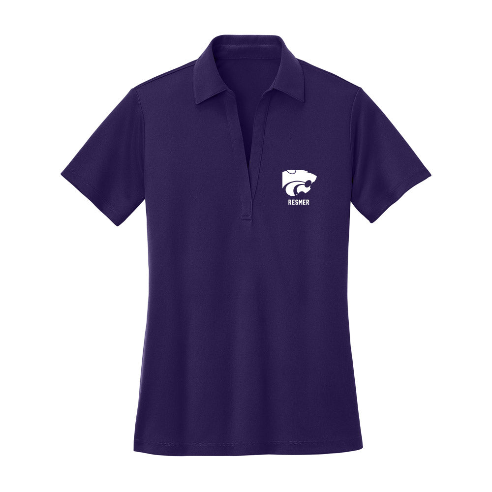 Kansas State - NCAA Women's Volleyball : Reese Resmer - Women's Activewear Polo Shirt-0