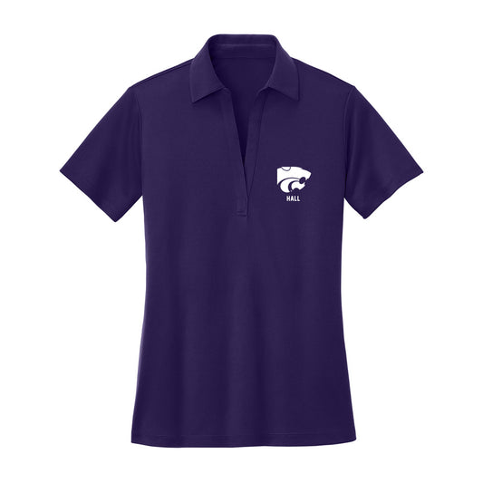 Kansas State - NCAA Football : Kingston Hall - Women's Activewear Polo Shirt-0