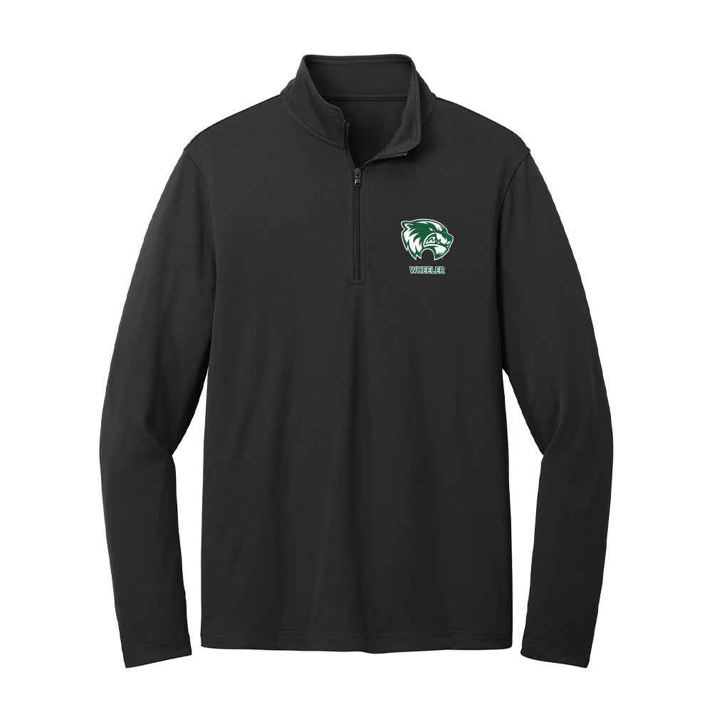 Utah Valley - NCAA Men's Soccer : Ashton Wheeler - Lightweight Quarter Zip Jacket-0