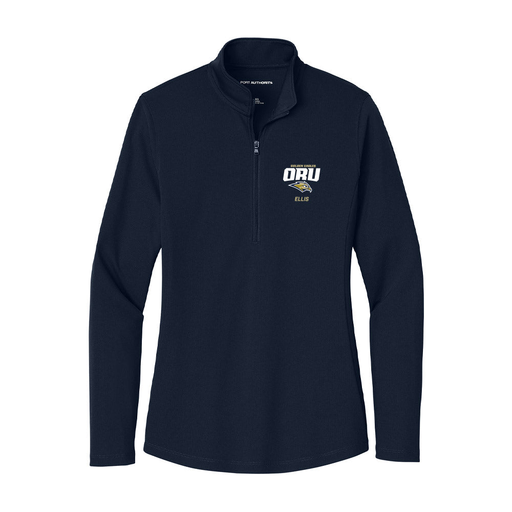 Oral Roberts - NCAA Baseball : Hudson Ellis - Women's Lightweight Quarter Zip Jacket-0