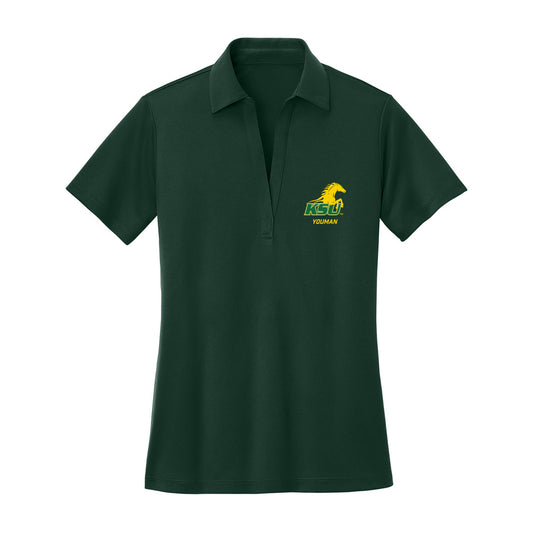 KYSU - NCAA Football : Mataye Youman - Women's Activewear Polo Shirt-0
