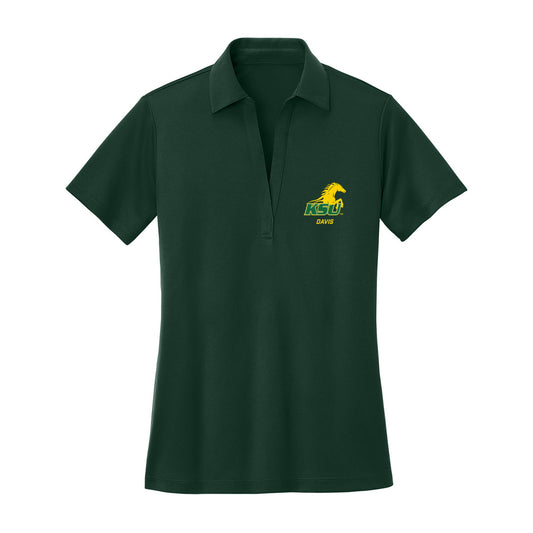 KYSU - NCAA Women's Track & Field : Valencia Davis - Women's Activewear Polo Shirt-0