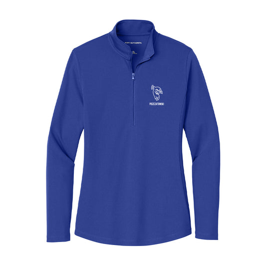 Saint Peter's - NCAA Men's Soccer : Jakub Piszczatowski - Women's Lightweight Quarter Zip Jacket-0