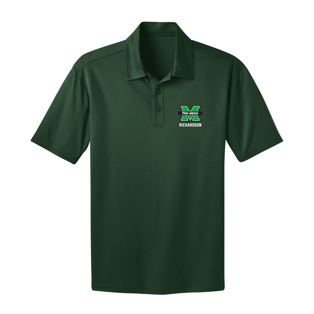 Marshall - NCAA Baseball : Hunter Richardson - Activewear Polo Shirt-0