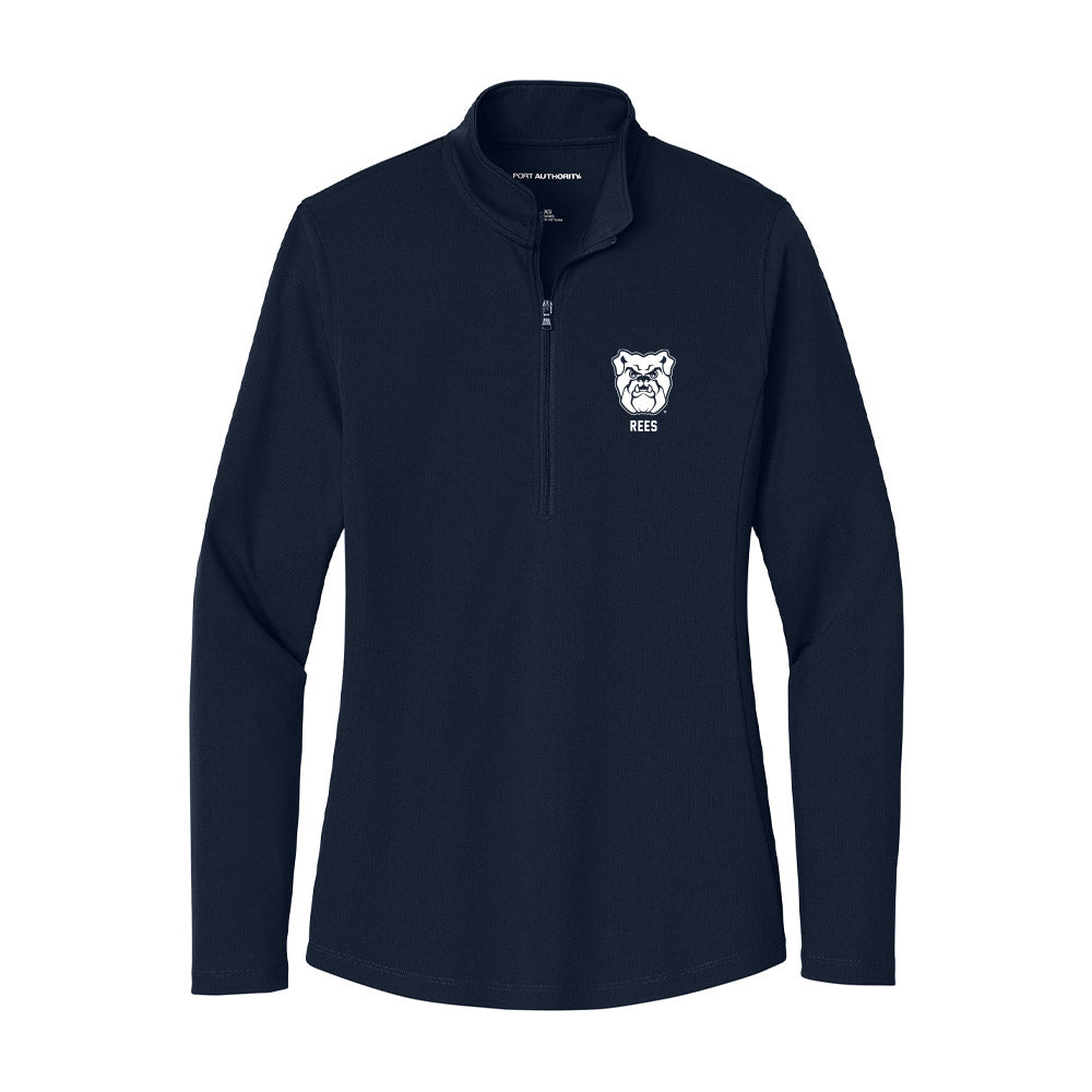 Butler - NCAA Women's Volleyball : Ellery Rees - Women's Lightweight Quarter Zip Jacket-0