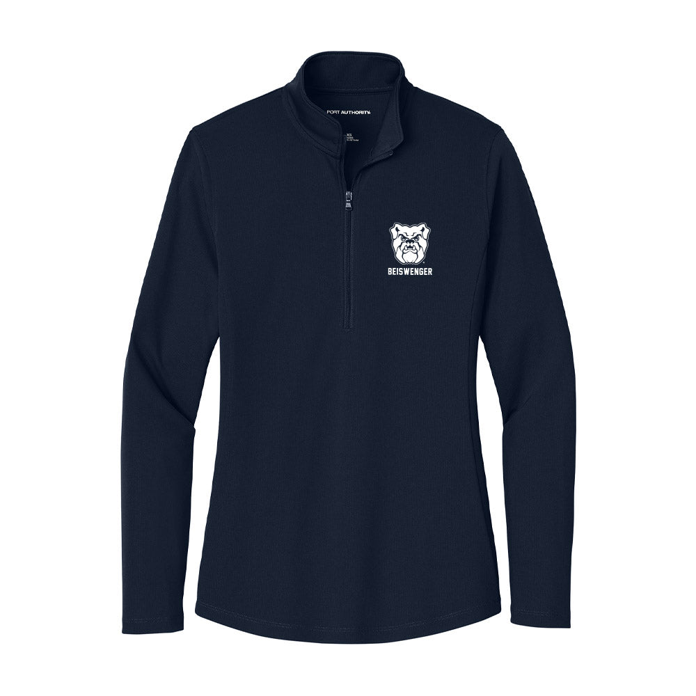 Butler - NCAA Football : Cameron Beiswenger - Women's Lightweight Quarter Zip Jacket-0
