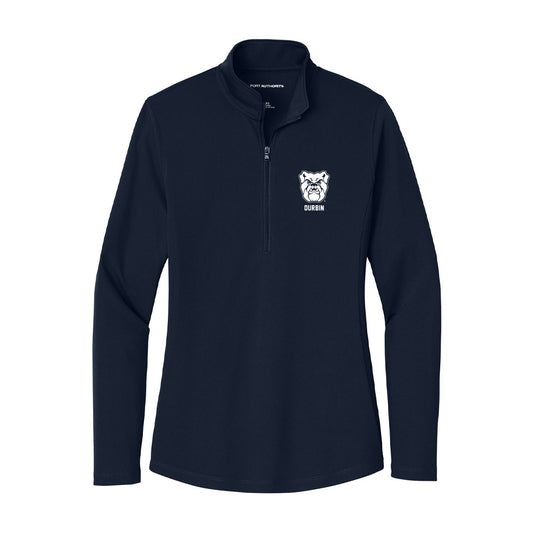 Butler - NCAA Women's Volleyball : Raegan Durbin - Women's Lightweight Quarter Zip Jacket-0