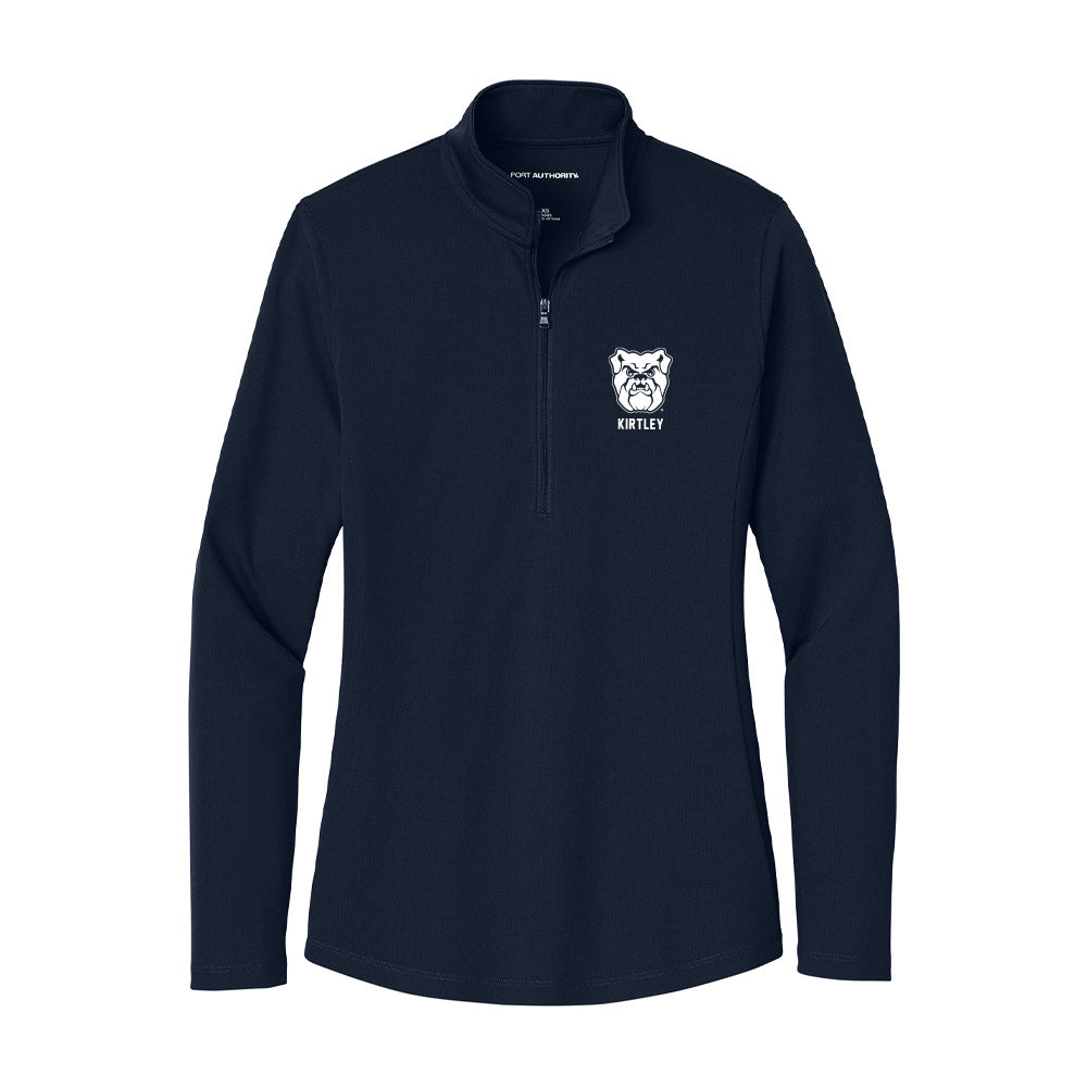 Butler - NCAA Women's Lacrosse : Ryan Kirtley - Women's Lightweight Quarter Zip Jacket-0