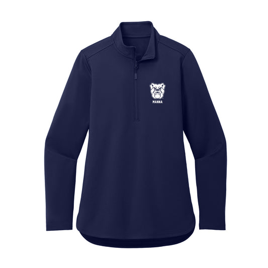 Butler - NCAA Football : Sam Manna - Women's Premium Quarter Zip Jacket-0
