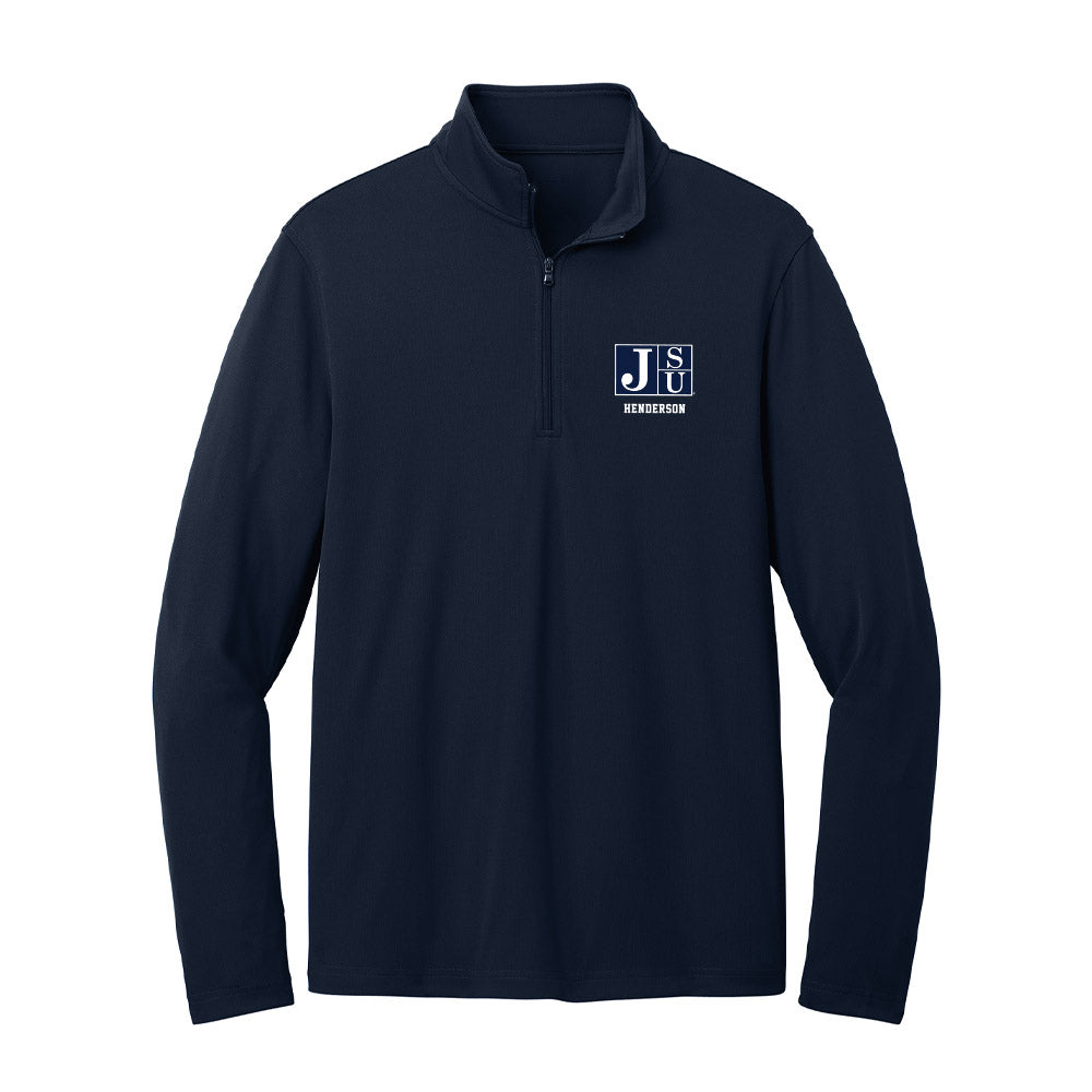 Jackson State - NCAA Football : Tyquan Henderson - Lightweight Quarter Zip Jacket-0