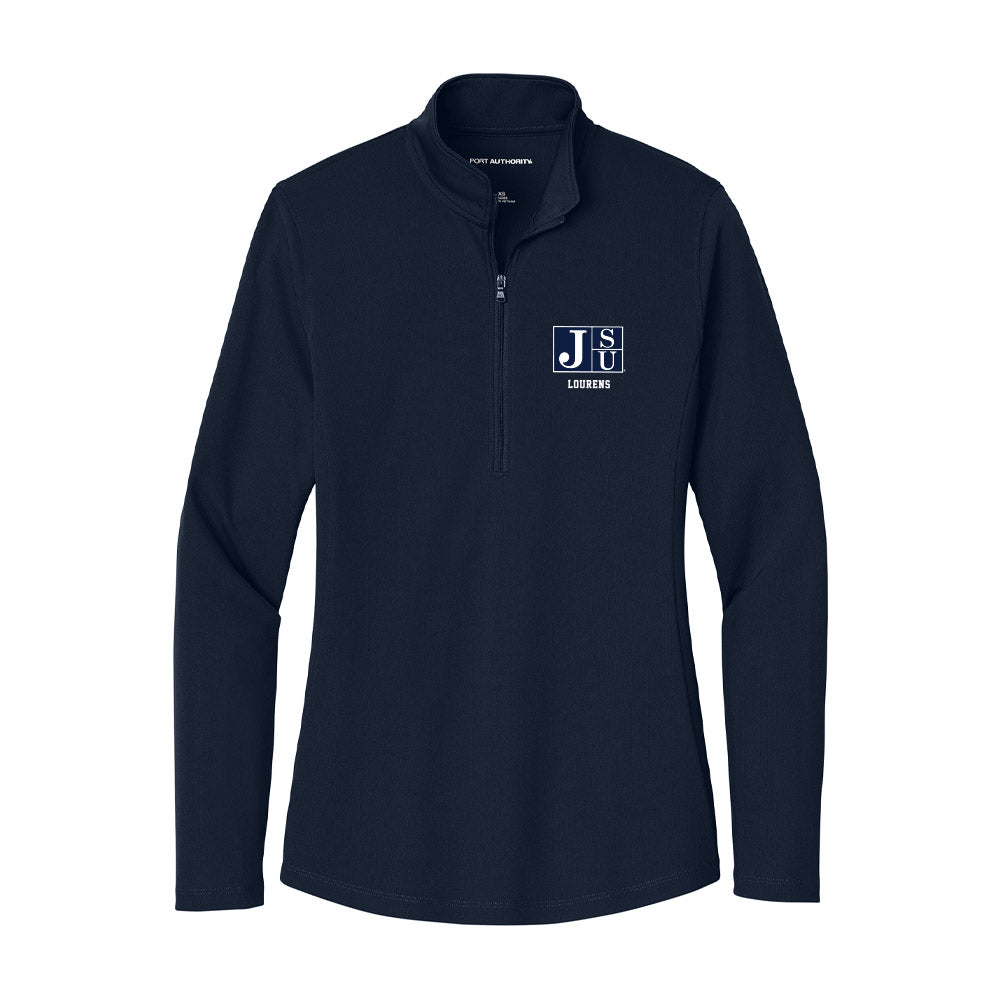 Jackson State - NCAA Baseball : Je-andrick Lourens - Women's Lightweight Quarter Zip Jacket-0