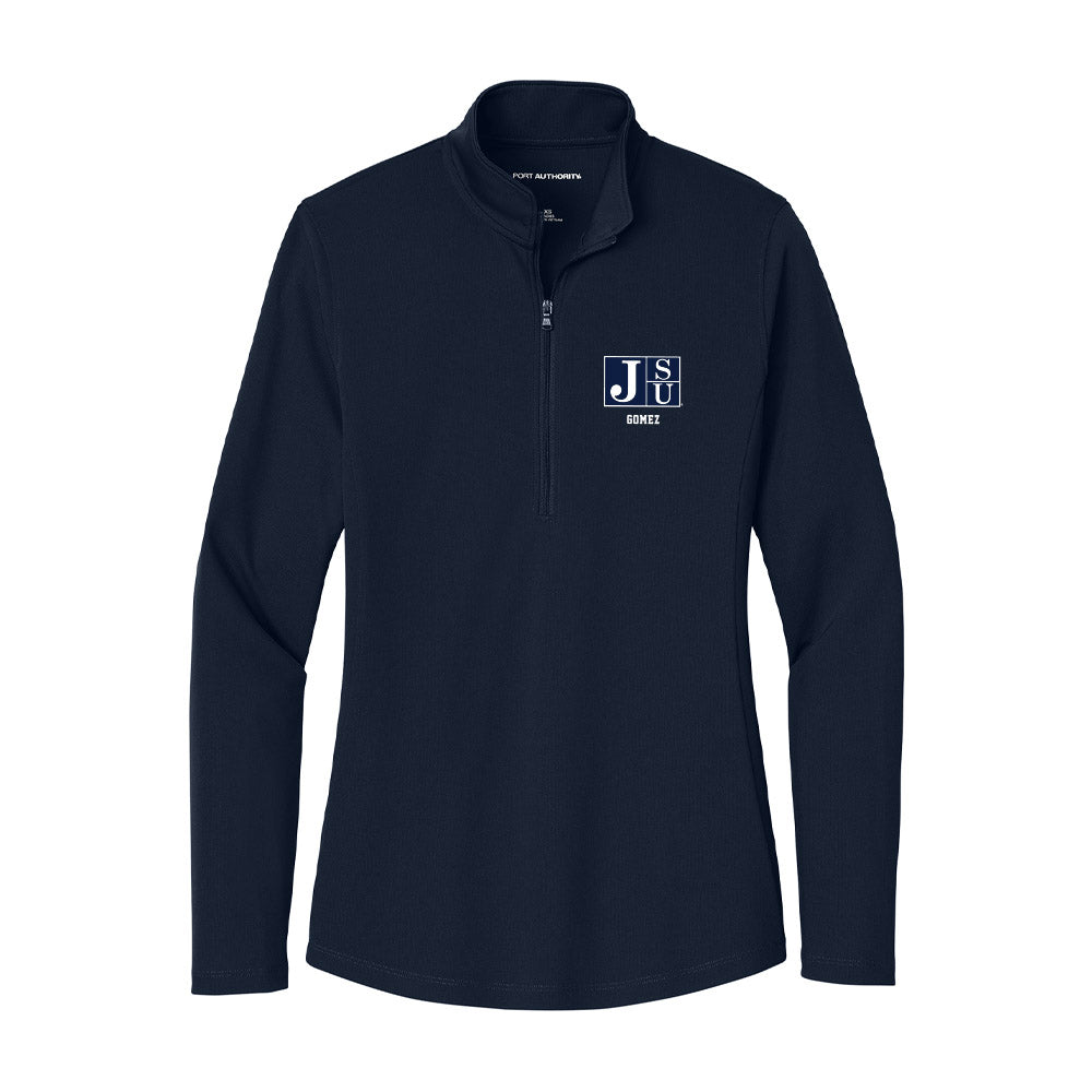 Jackson State - NCAA Women's Soccer : Kyla Gomez - Women's Lightweight Quarter Zip Jacket-0