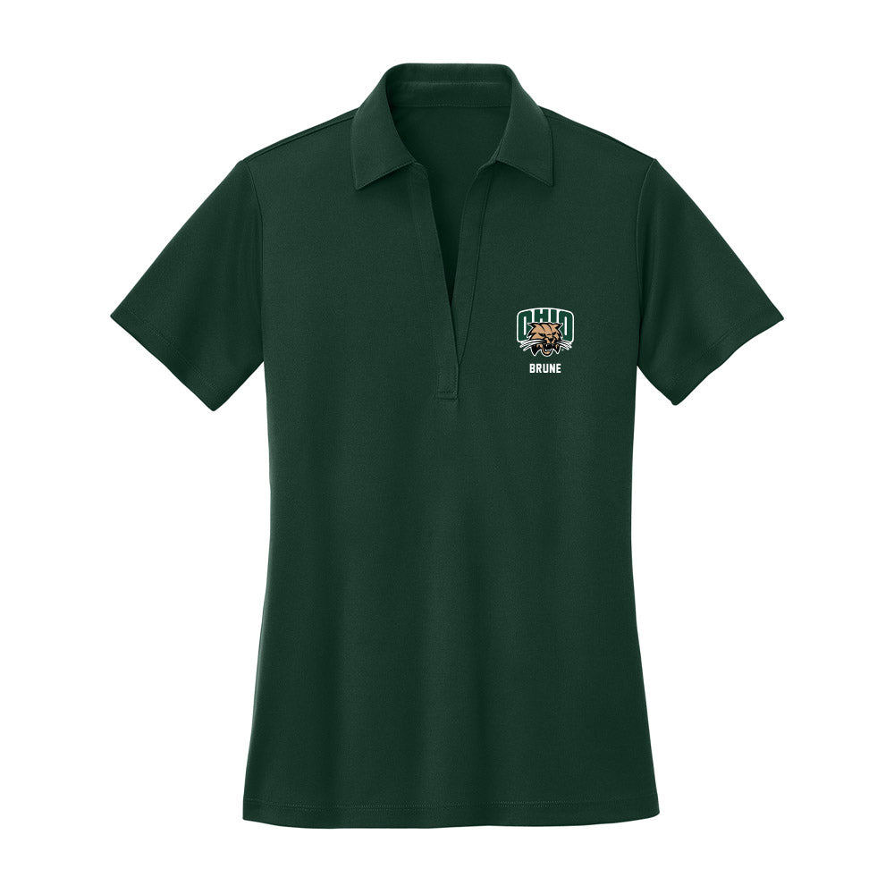 Ohio - NCAA Football : Duncan Brune - Women's Activewear Polo Shirt-0