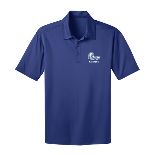 Drake - NCAA Football : Kannon Matthews - Activewear Polo Shirt-0